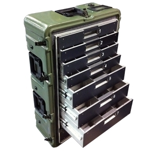 Tủ y tế di động 472-MEDCHEST3-8D